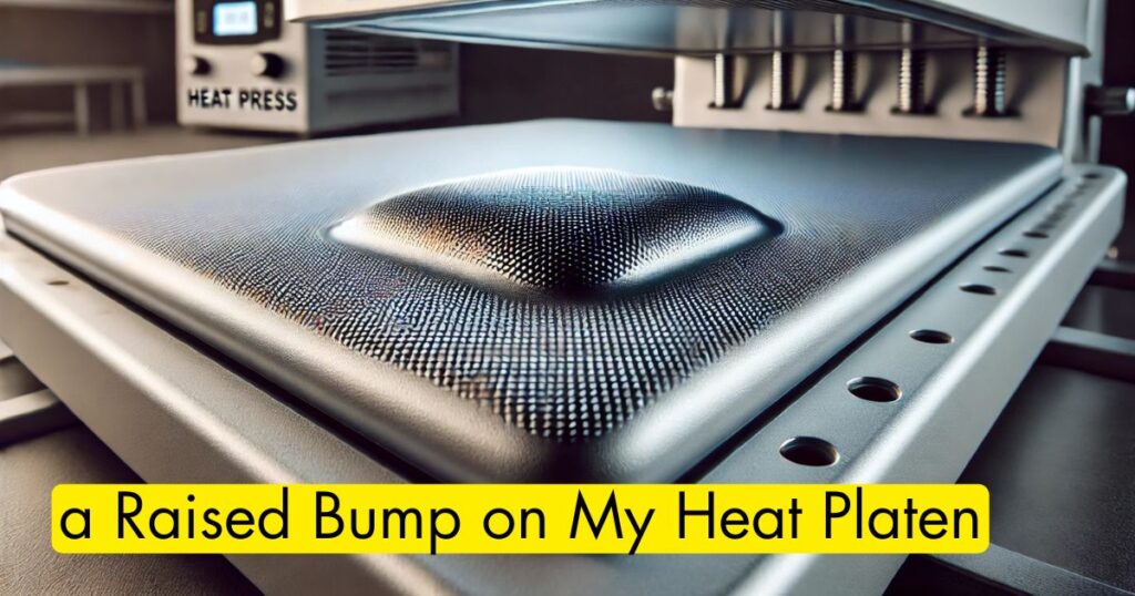 _a Raised Bump on My Heat Platen